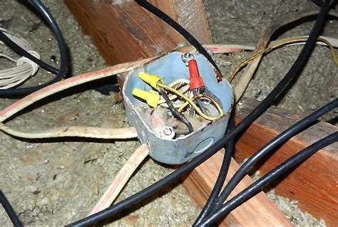 are electrical junction boxes allowed in the attic|attic junction boxes illegal.